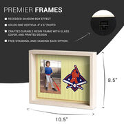 Baseball Premier Frame- Retro Pattern