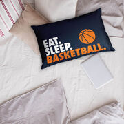 Basketball Pillowcase - Eat Sleep Basketball