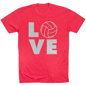 Volleyball Short Sleeve T-Shirt - Volleyball Love
