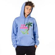 Guys Lacrosse Hooded Sweatshirt - Lax Lizard