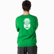 Hockey Crewneck Sweatshirt - ho ho hockey (Back Design)