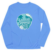 Pickleball Long Sleeve Performance Tee - Serve's Up