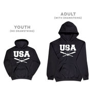 Baseball Hooded Sweatshirt - USA