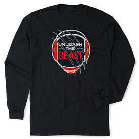 Wrestling Tshirt Long Sleeve - Unleash The Beast