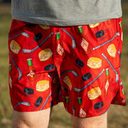 Hockey Ryder™ Shorts - Sauce The Biscuit