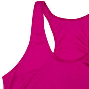 Women's Racerback Performance Tank Top - Super Mother Runner