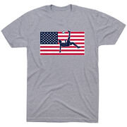 Soccer Short Sleeve T-Shirt - Patriotic Soccer