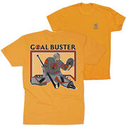Hockey Short Sleeve T-Shirt - Goal Buster (Back Design)