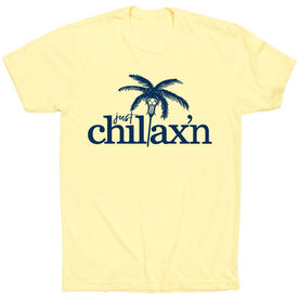 Lacrosse Short Sleeve T-Shirt - Just Chillax'n