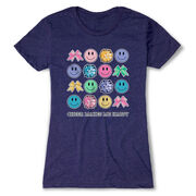 Cheerleading Women's Everyday Tee - Cheer Makes Me Happy