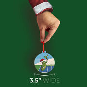 Pickleball Ceramic Ornament - Big Dill