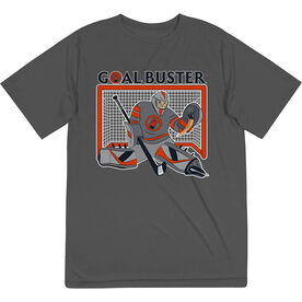 Hockey Short Sleeve Performance Tee - Goal Buster