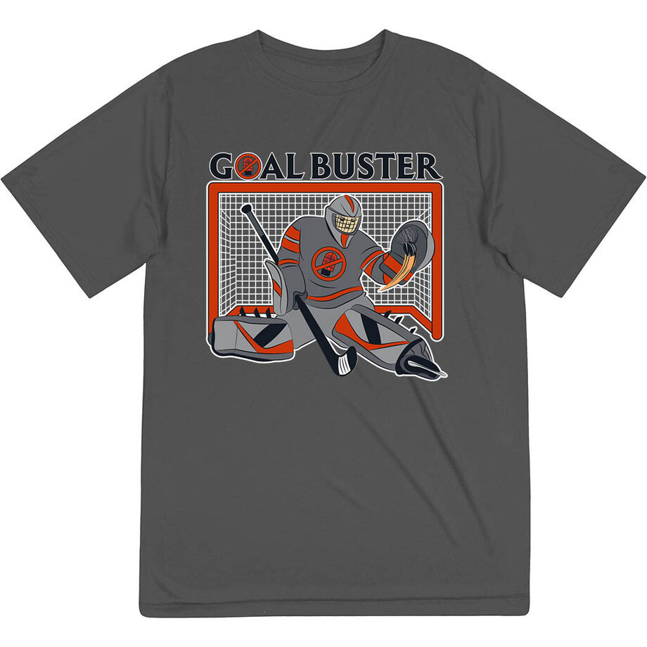 Hockey Short Sleeve Performance Tee - Goal Buster