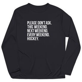 Hockey Long Sleeve Performance Tee - All Weekend Hockey