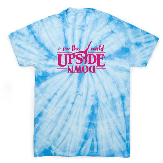 Gymnastics Short Sleeve T-Shirt - Upside Down Tie Dye