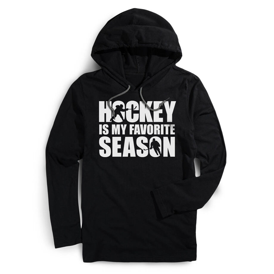 Men's Hockey Lightweight Hoodie - Hockey Is My Favorite Season