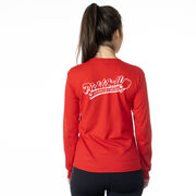 Pickleball Tshirt Long Sleeve - Kind Of A Big Dill (Back Design)