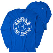 Wrestling Tshirt Long Sleeve - Battle In Circle (Back Design)
