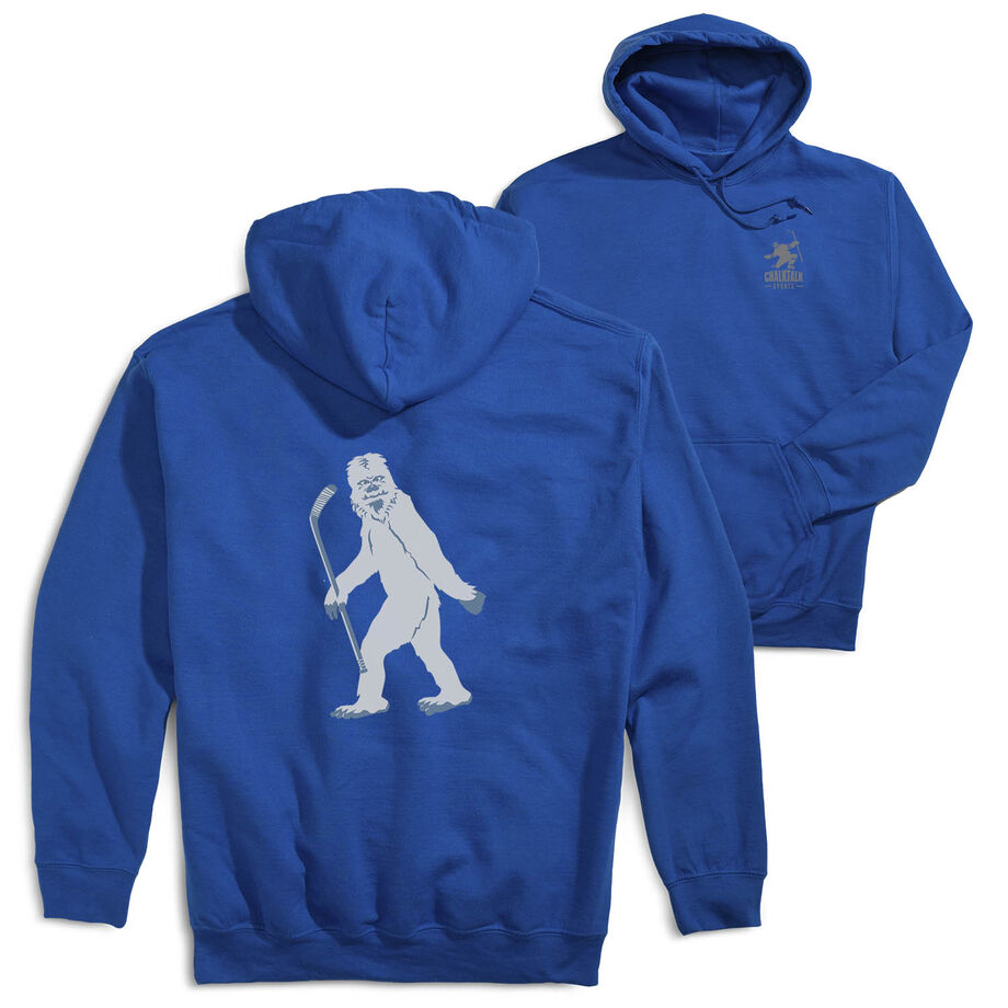 Hockey Hooded Sweatshirt - Yeti (Back Design)