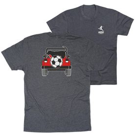 Soccer Short Sleeve T-Shirt - Soccer Cruiser (Back Design)