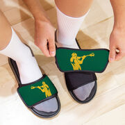 Guys Lacrosse Repwell&reg; Slide Sandals - Lax Jumpshot