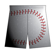 Custom Team Shorts - Baseball Game Time