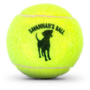 Personalized Dog Tennis Ball