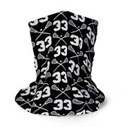Guys Lacrosse Multifunctional Headwear - Custom Team Number Repeat RokBAND