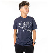 Hockey T-Shirt Short Sleeve - Dangle Snipe Skelly