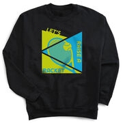 Tennis Crewneck Sweatshirt - Let's Raise A Racket