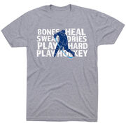 Hockey Short Sleeve T-Shirt - Bones Heal Hockey