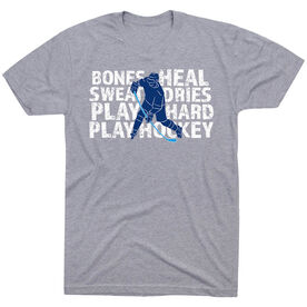 Hockey Short Sleeve T-Shirt - Bones Heal Hockey