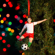 Soccer Ornament - Soccer Player (Boy)