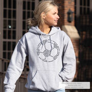 Soccer Hooded Sweatshirt - Soccer Words