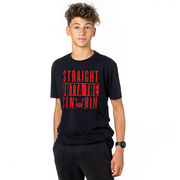 Hockey T-Shirt Short Sleeve - Straight Outta The Sin Bin