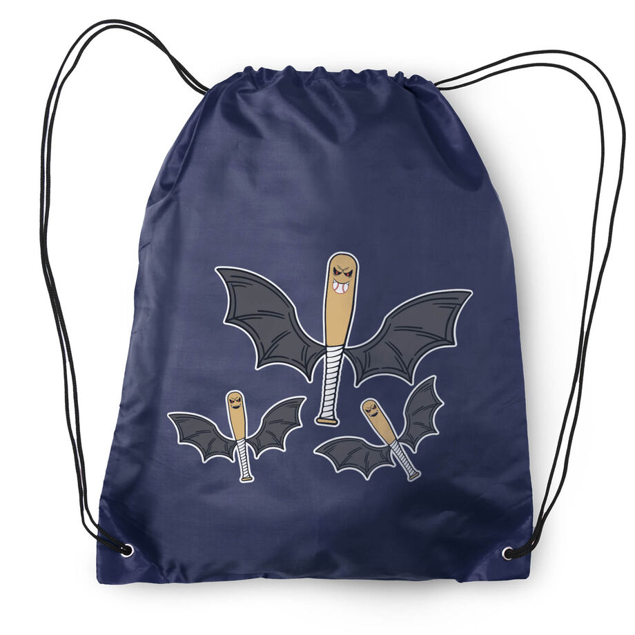 Baseball Drawstring Backpack - It's Bats 