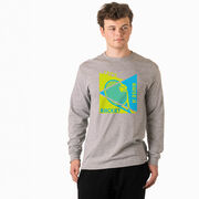 Tennis Tshirt Long Sleeve - Let's Raise A Racket