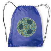 Soccer Drawstring Backpack - Summer Kicks