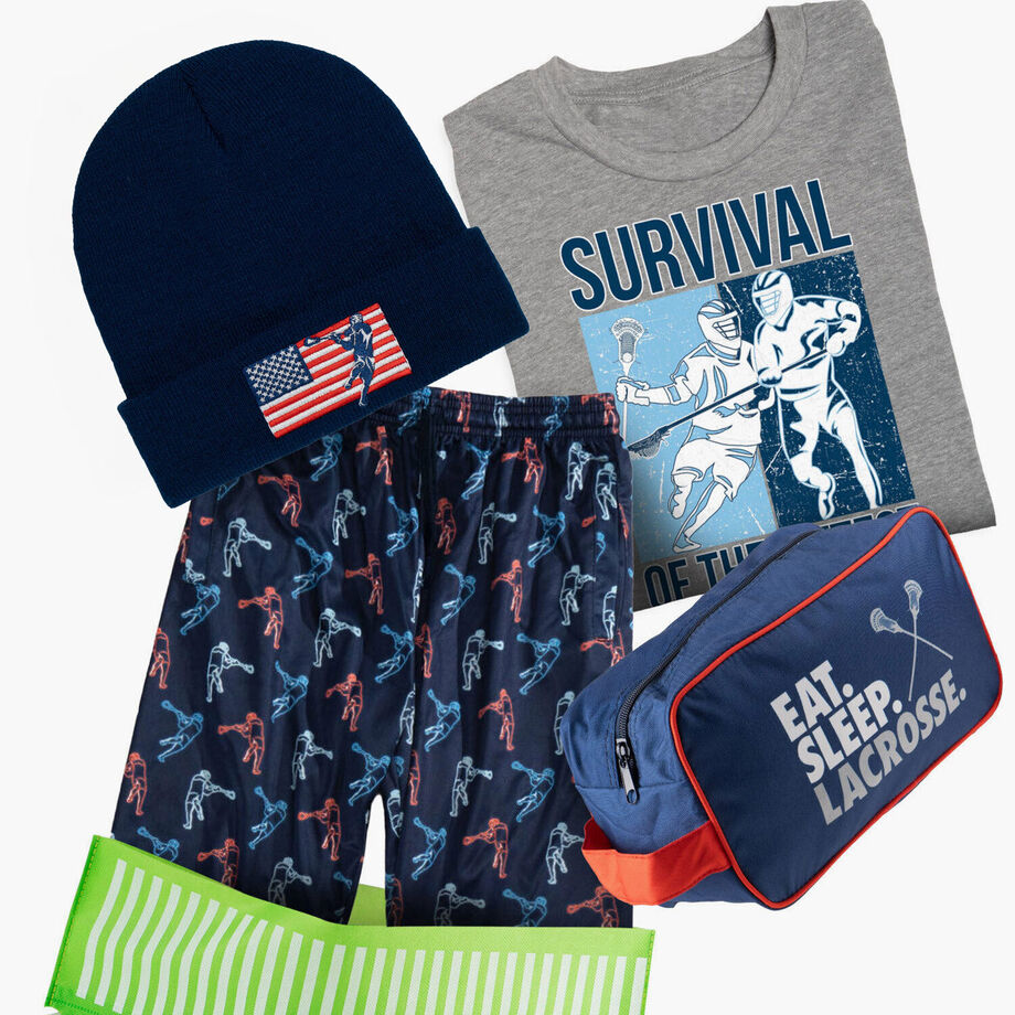 Lacrosse Birthday Gift Set - Eat. Sleep. Lacrosse.