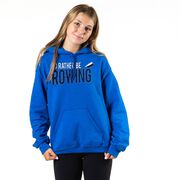 Crew Hooded Sweatshirt - I'd Rather Be Rowing