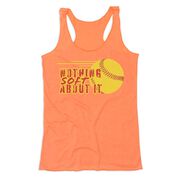 Softball Women's Everyday Tank Top - Nothing Soft About It