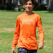 Soccer Long Sleeve Performance Tee - Just Kickin' It