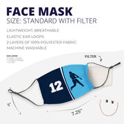 Baseball Face Mask - Personalized Batter
