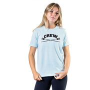 Crew Tshirt Short Sleeve Crew Crossed Oars Banner