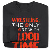 Wrestling Crewneck Sweatshirt - Blood Time