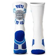 Guys Lacrosse Woven Mid-Calf Socks - Yeti to Lax