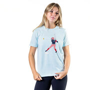 Softball Short Sleeve T-Shirt - Softball Star