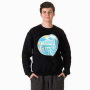 Volleyball Crewneck Sweatshirt - Serve's Up