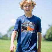 Hockey Short Sleeve Performance Tee - If You Can't Take the Heat