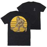 Guys Lacrosse Short Sleeve T-Shirt - BigFoot (Back Design)